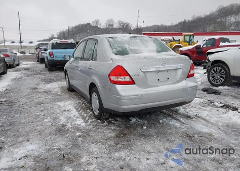2009 Nissan Versa 1.8S из США, поврежденный, VIN 3N1BC11E89L479433